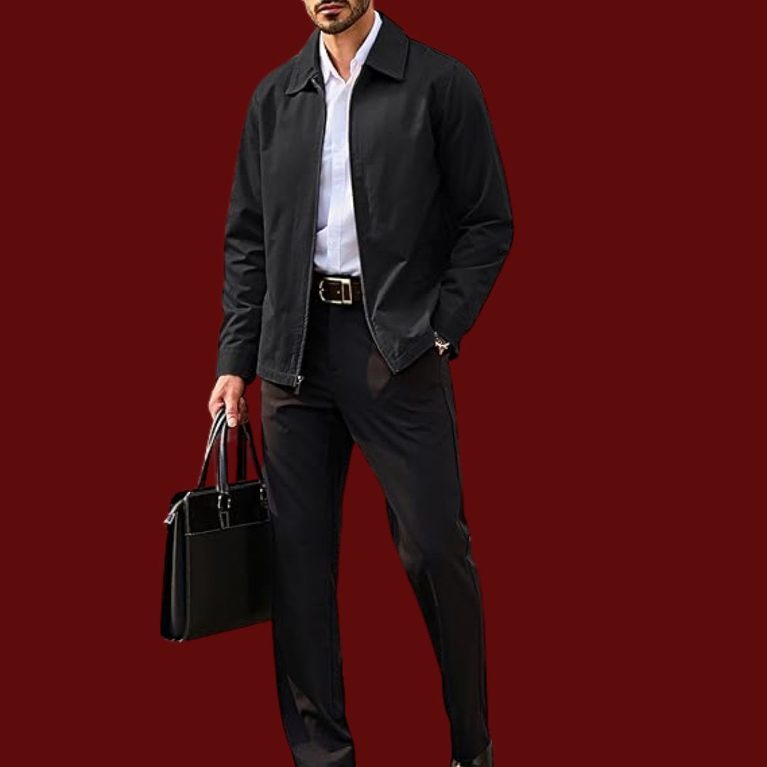 David – Elegante Harrington-Jacke