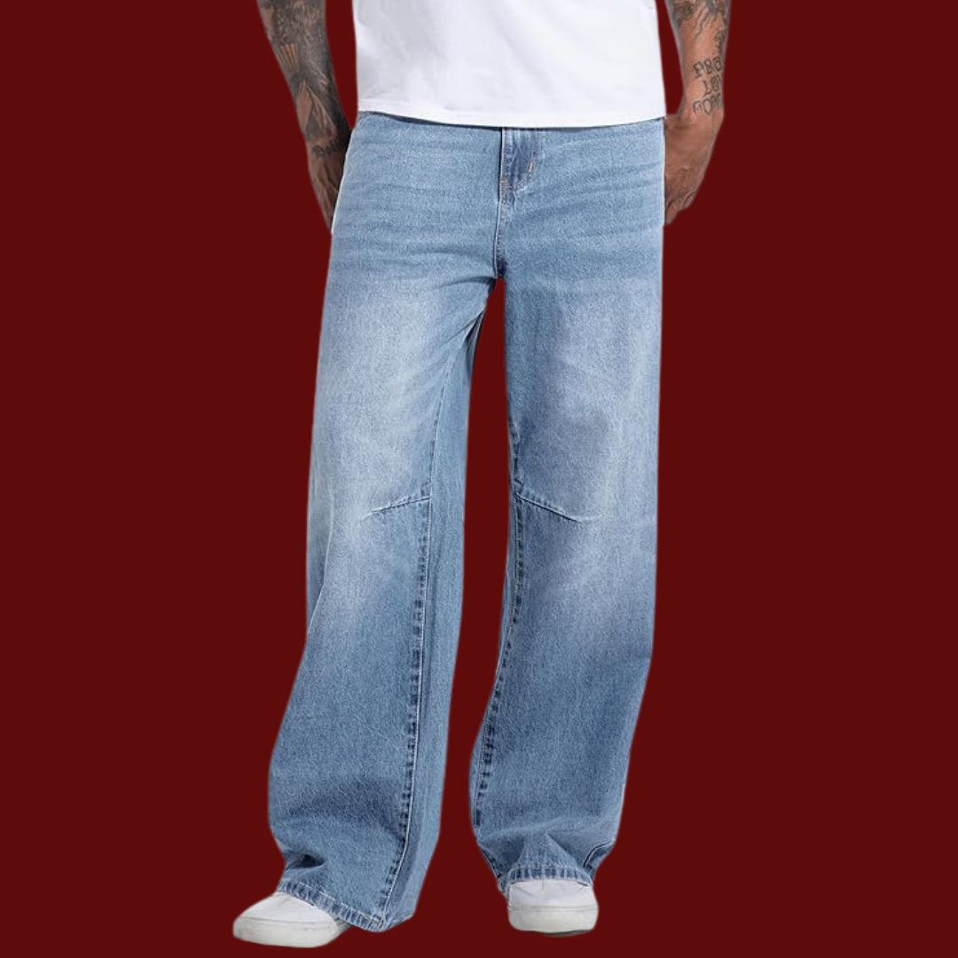 Sebastian – Lässige Wide-Leg-Jeans