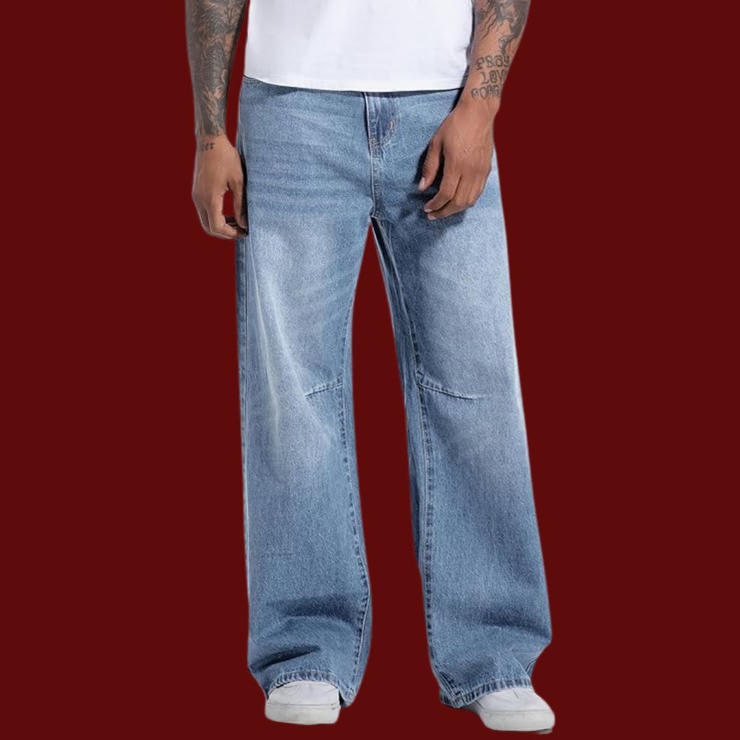 Sebastian – Lässige Wide-Leg-Jeans