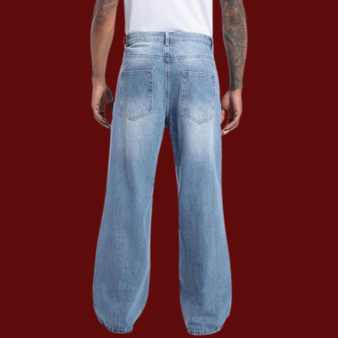 Sebastian – Lässige Wide-Leg-Jeans